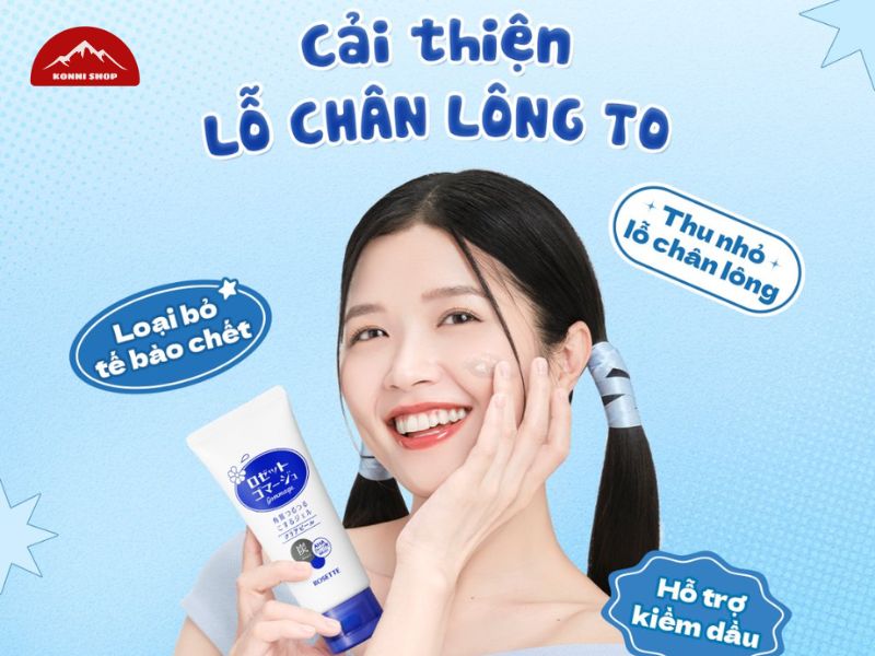 Cách sử dụng gel tẩy tế bào chết của Rosette