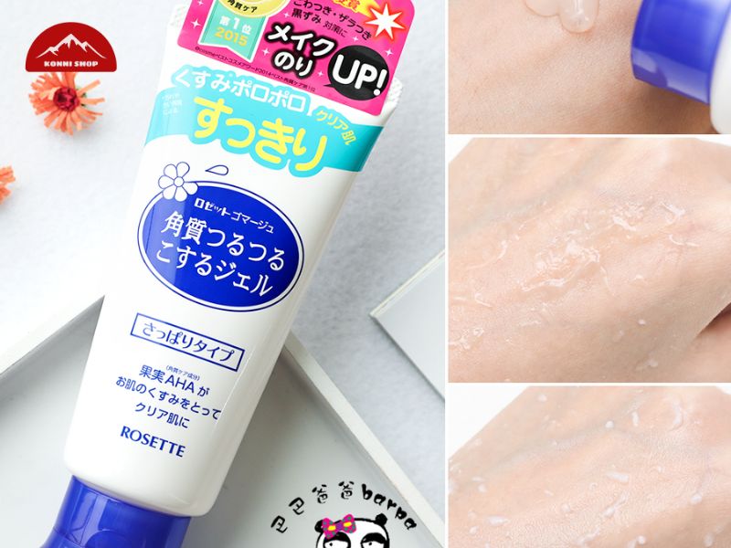 Lợi ích của việc dùng tẩy tế bào chết Rosette chính hãng