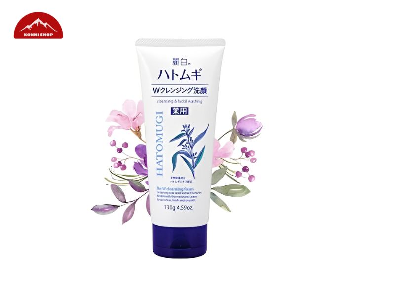Công dụng của sữa rửa mặt Hatomugi cho da dầu