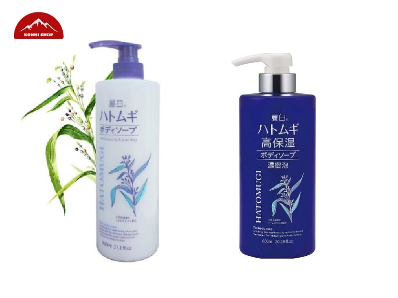 Thành phần và công dụng của sữa tắm Hatomugi
