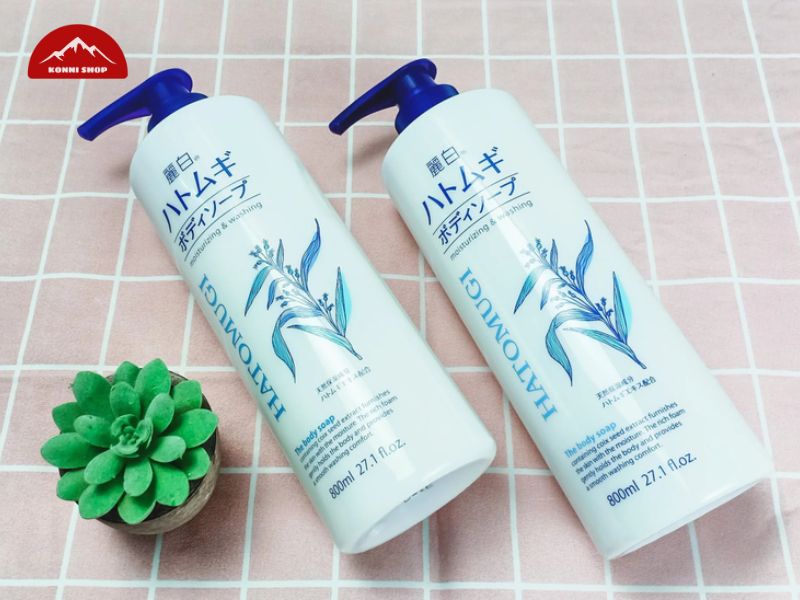 Hướng dẫn sử dụng sữa tắm Hatomugi