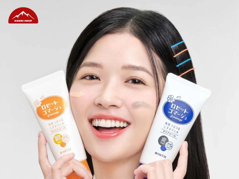 Lợi ích của dùng tẩy tế bào chết Rosette