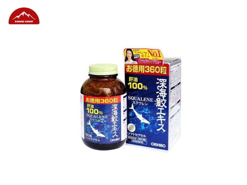 Tìm hiểu về viên uống chiết xuất dầu gan cá mập Orihiro