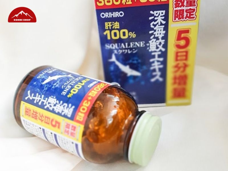 Hướng dẫn sử dụng viên uống dầu gan cá mập Orihiro