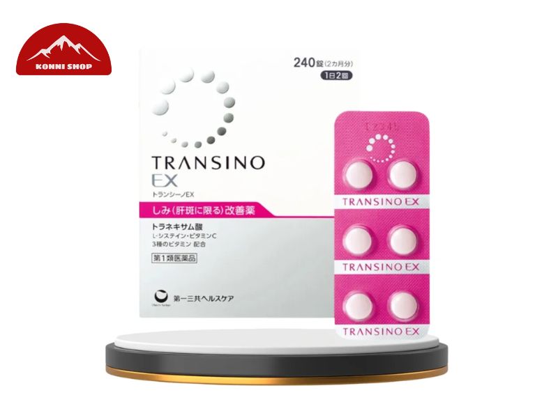 Thành phần chính trong viên uống trị nám Transino Whitening