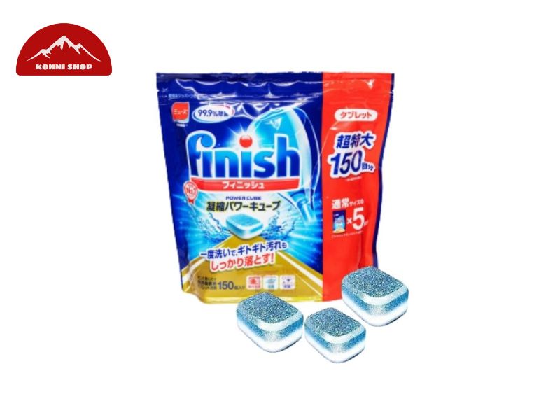 Lợi ích của viên rửa bát chén Finish Nhật Bản