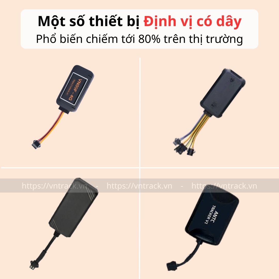 Một số thiết bị định vị có dây trên ô tô