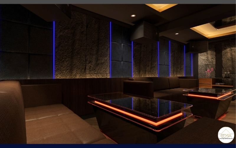 MẪU THIẾT KẾ PHÒNG KARAOKE GIA ĐÌNH ĐẸP ẤN TƯỢNG NHẤT 2025