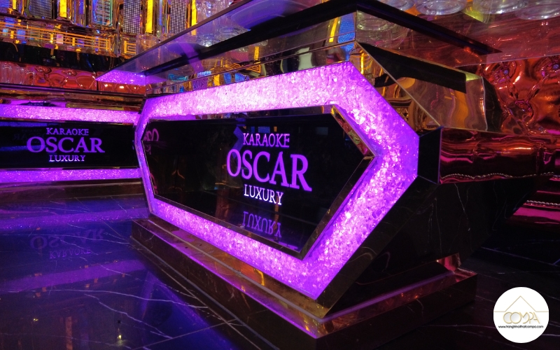 HÌNH ẢNH THỰC TẾ THI CÔNG PHÒNG KARAOKE OSCAR
