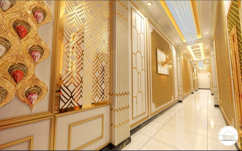 MẪU THIẾT KẾ HÀNH LANG KARAOKE PHONG CÁCH LUXURY
