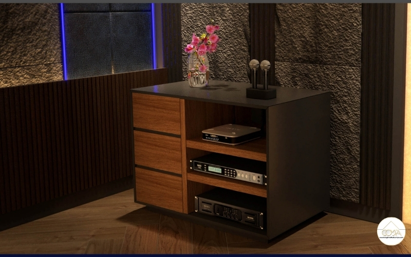 MẪU THIẾT KẾ PHÒNG KARAOKE GIA ĐÌNH ĐẸP ẤN TƯỢNG NHẤT 2025
