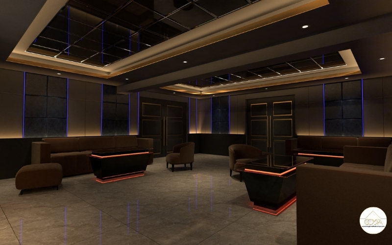 MẪU THIẾT KẾ PHÒNG KARAOKE GIA ĐÌNH ĐẸP ẤN TƯỢNG NHẤT 2025