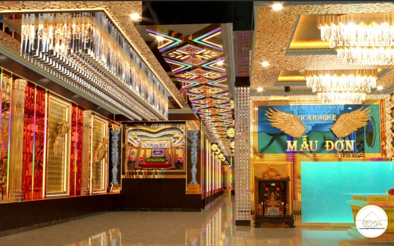 MẪU THIẾT KẾ HÀNH LANG KARAOKE PHONG CÁCH LUXURY