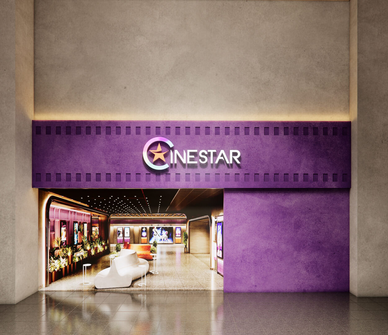 Nghệ thuật thi công rạp phim & ánh sáng hoàn hảo