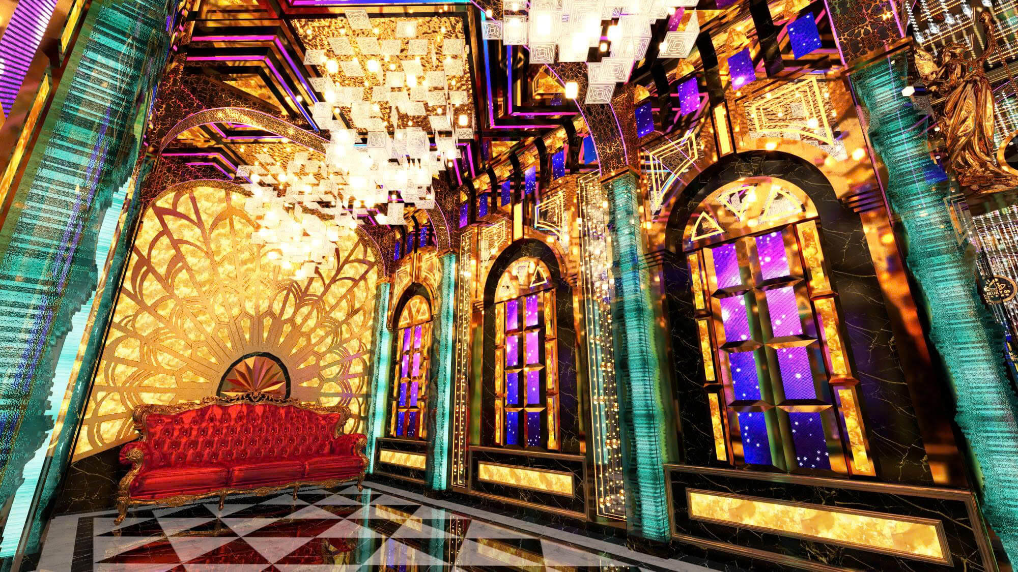 Cột kính cường lực