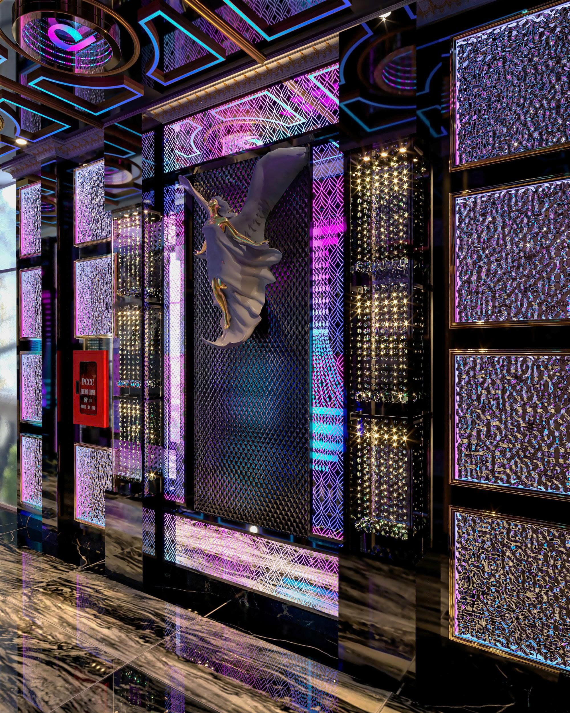 Cột kính cường lực