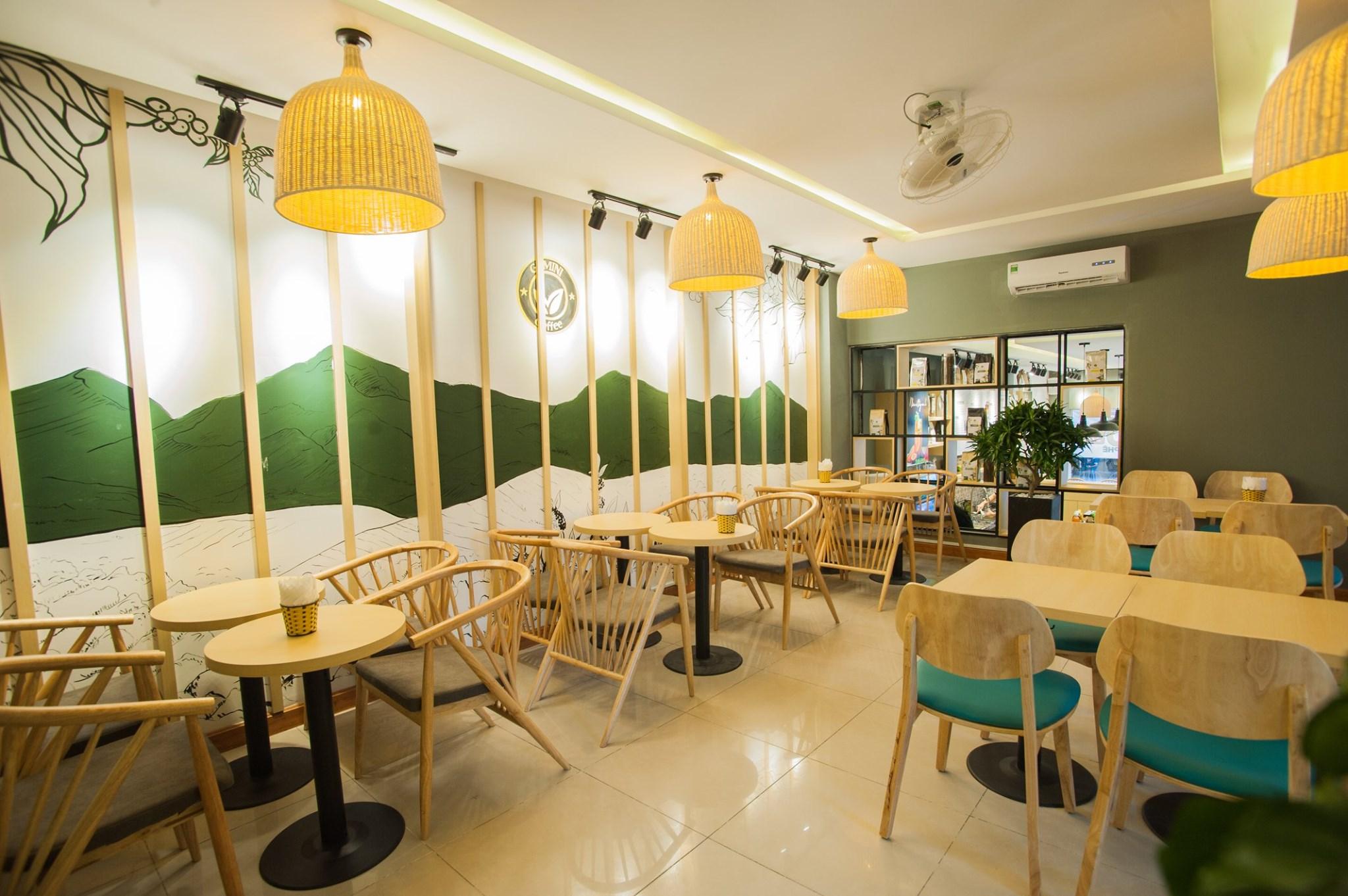 Một không gian khác của quán Gemini.