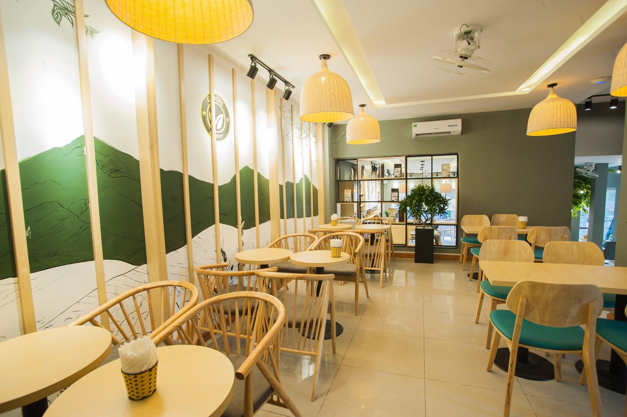 Một không gian khác của quán Gemini.