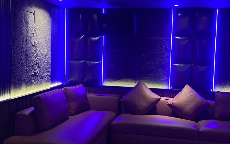 Thi công phòng karaoke gia đình tiêu chuẩn PCCC