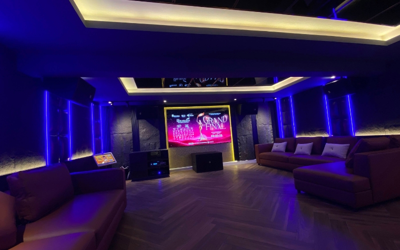 Thi công phòng karaoke gia đình tiêu chuẩn PCCC