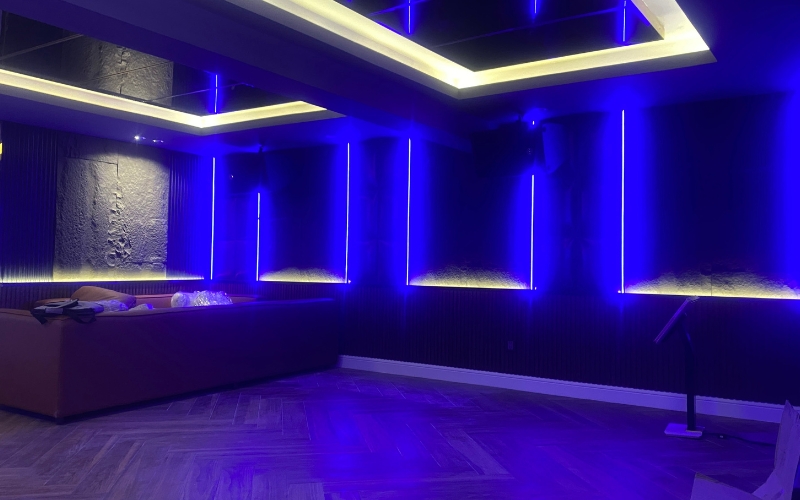 Thi công phòng karaoke gia đình tiêu chuẩn PCCC