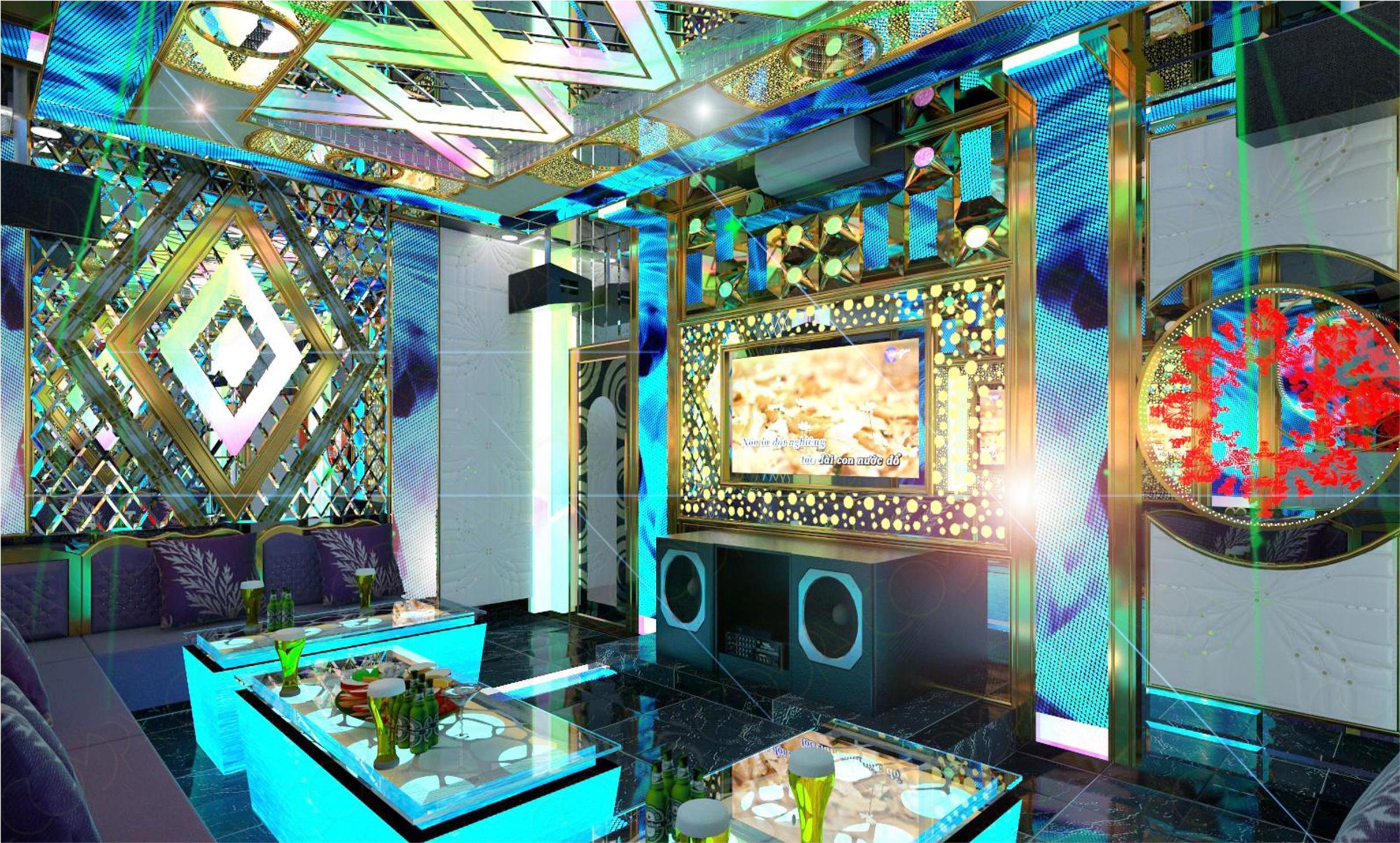 Mẫu phòng karaoke đã thi công