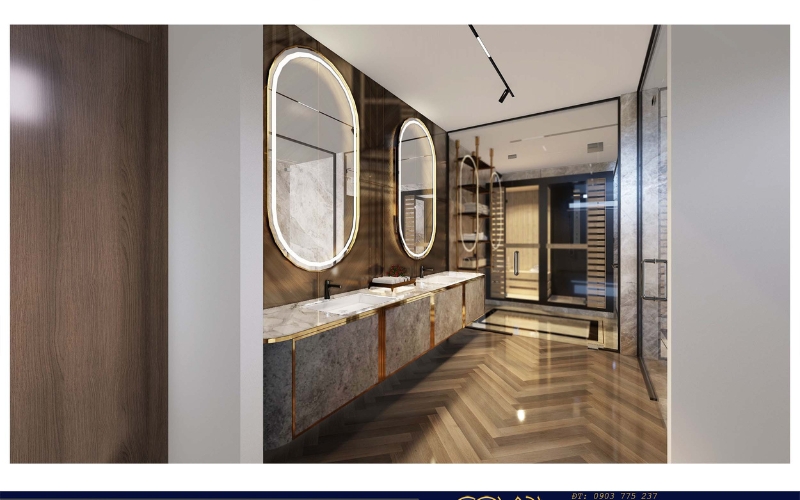 Phòng tắm hiện đại