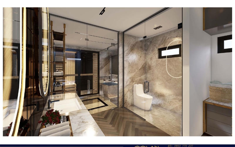 Phòng tắm hiện đại