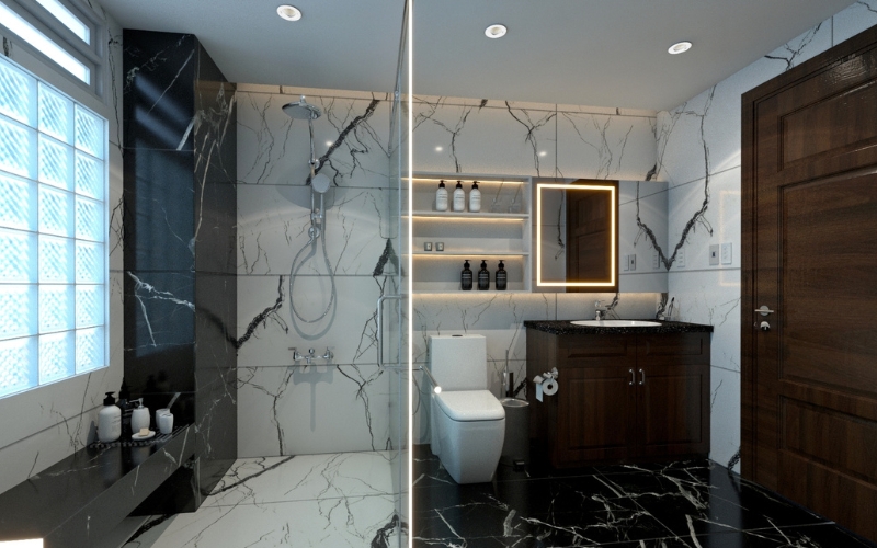 Phòng tắm hiện đại