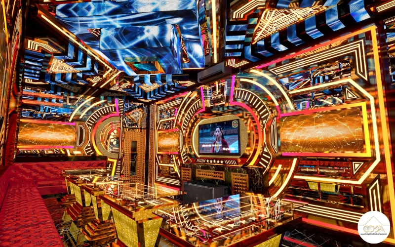 Mẫu thiết kế phòng karaoke kinh doanh