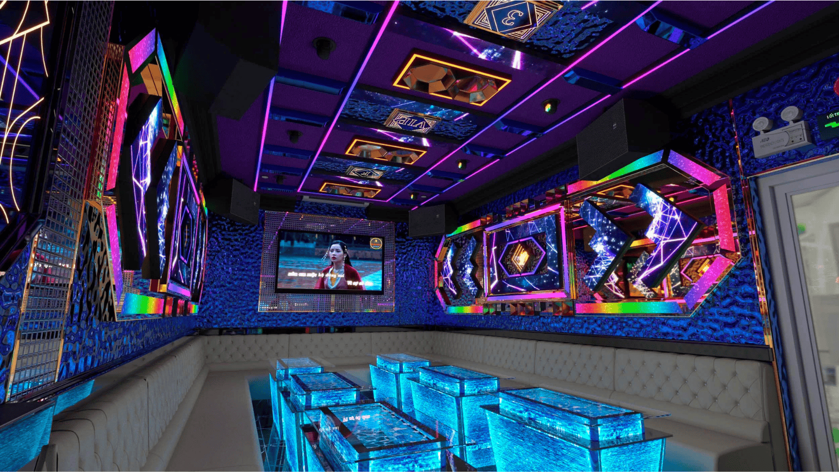 MẪU THIẾT KẾ PHÒNG KARAOKE HIỆN ĐẠI 2025