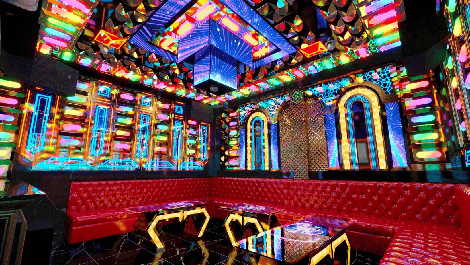 MẪU THIẾT KẾ PHÒNG KARAOKE HIỆN ĐẠI 2025