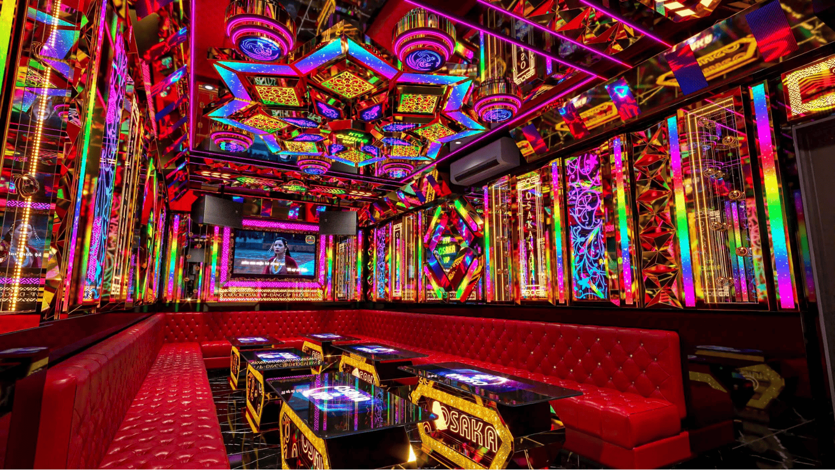 MẪU THIẾT KẾ PHÒNG KARAOKE HIỆN ĐẠI 2025