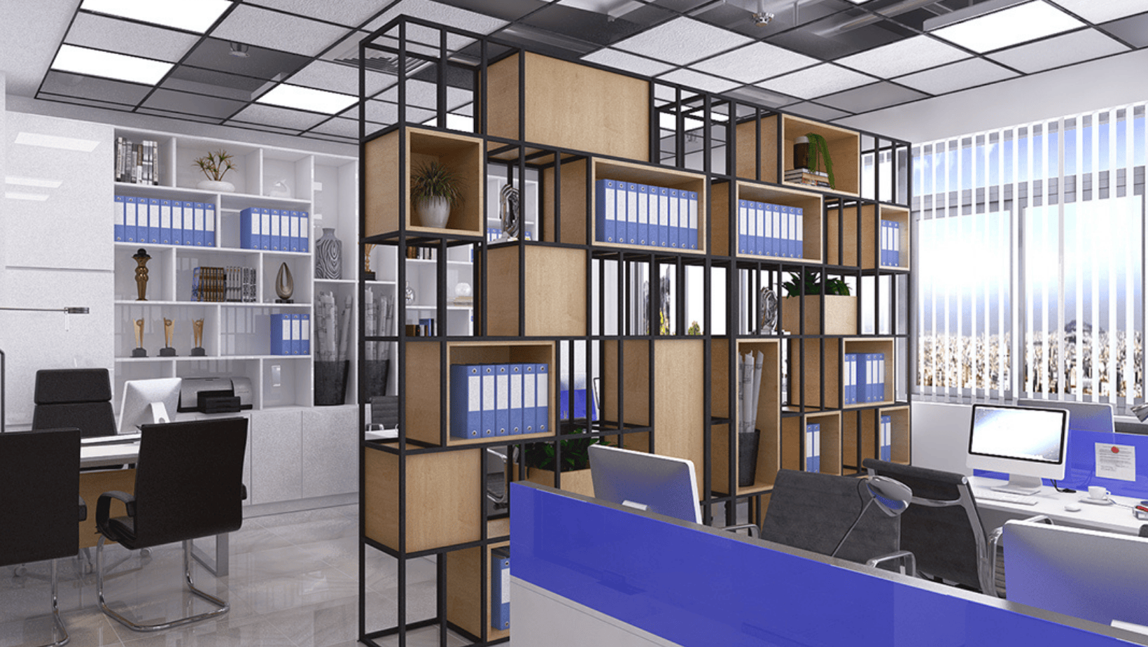 THIẾT KẾ VĂN PHÒNG CAO CẤP - KHÔNG GIAN LÀM VIỆC HIỆU QUẢ