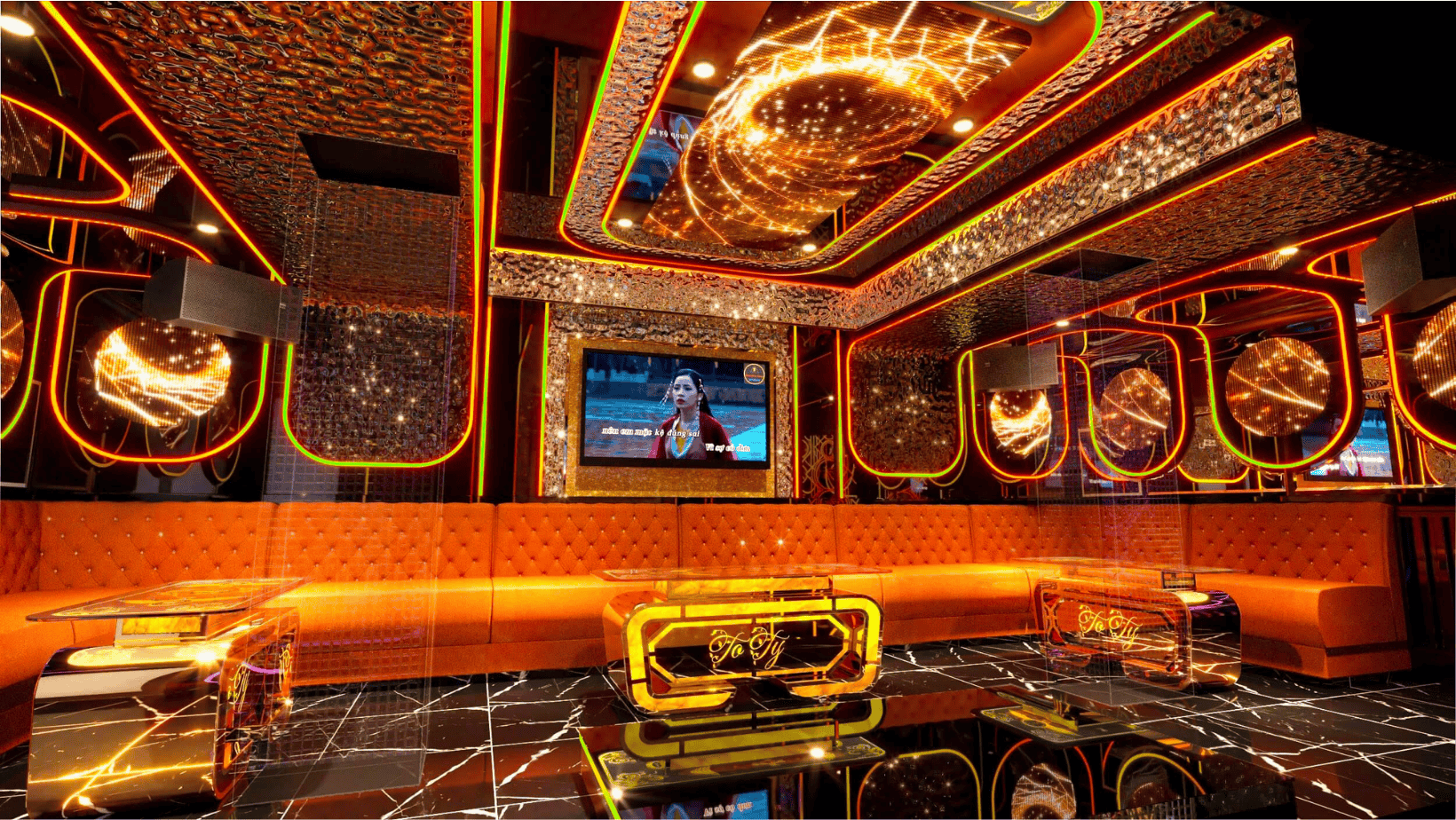 MẪU THIẾT KẾ PHÒNG KARAOKE HIỆN ĐẠI 2025