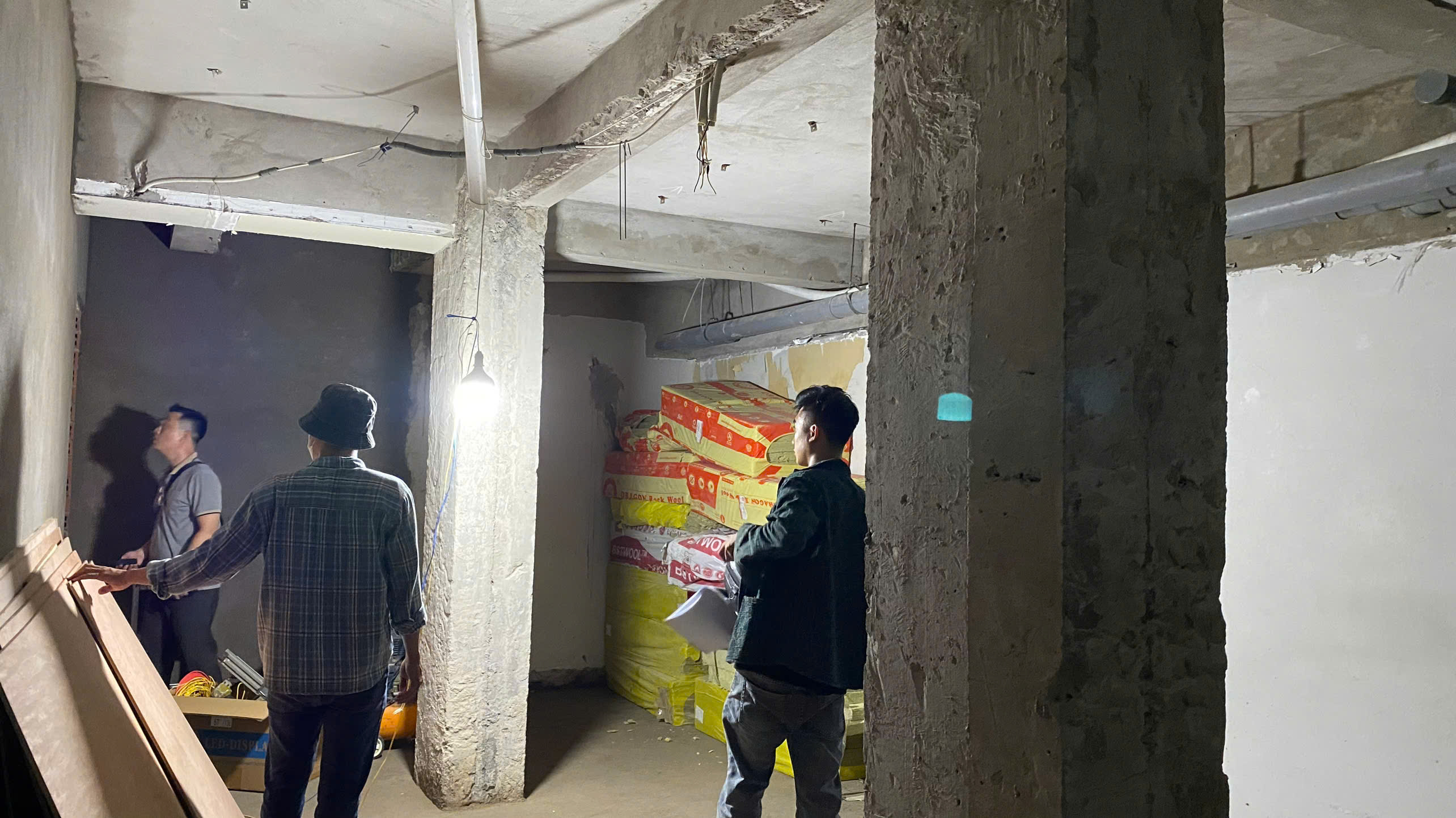 Phần thi công thô