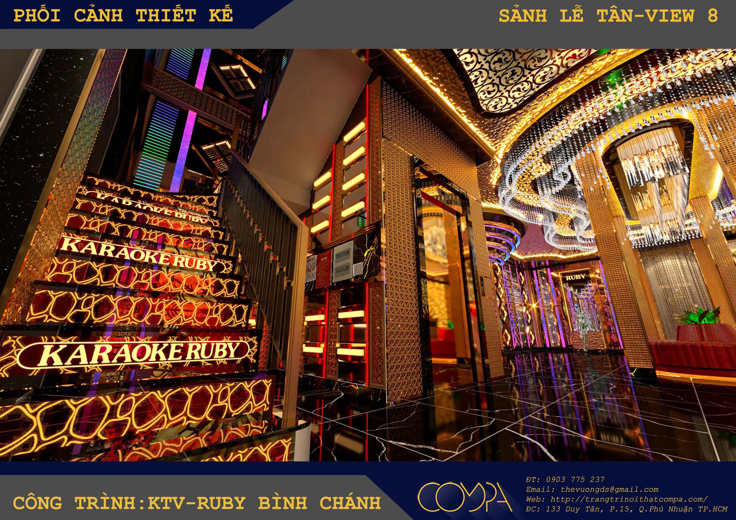 Mẫu thi công thực tế sảnh và hành lang