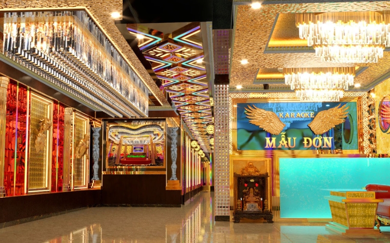 Sảnh và hành lang mẫu đơn