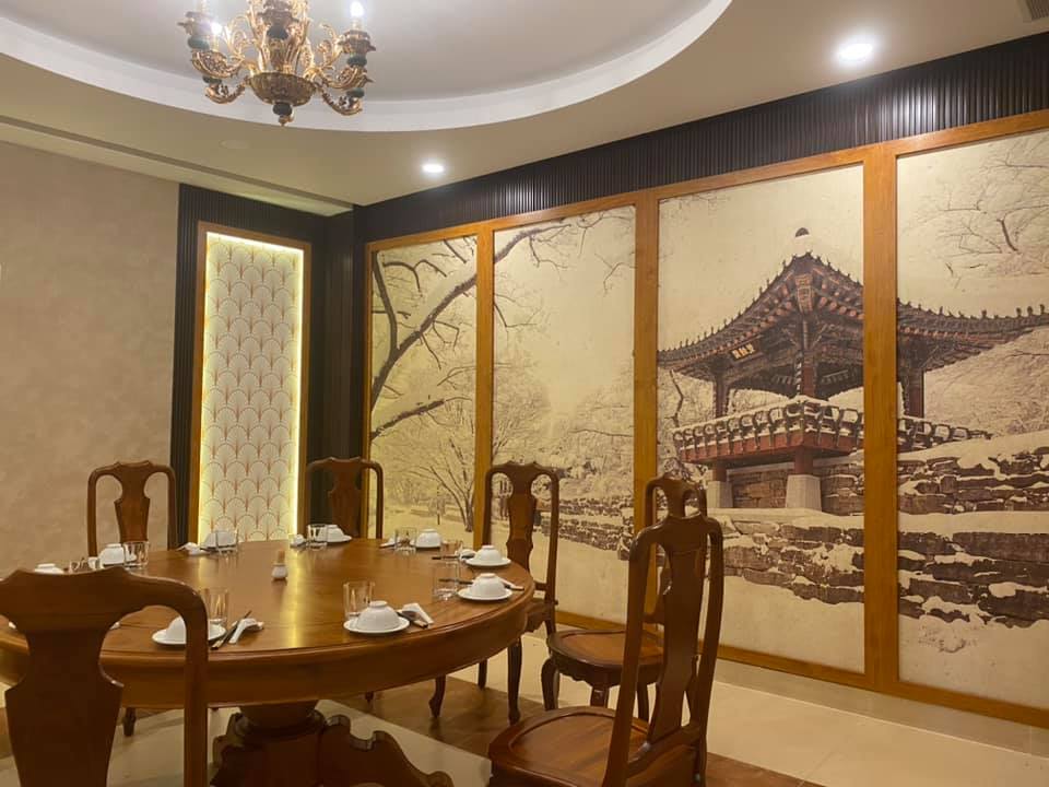 Không gian phòng ăn mang đậm chất truyền thống Việt