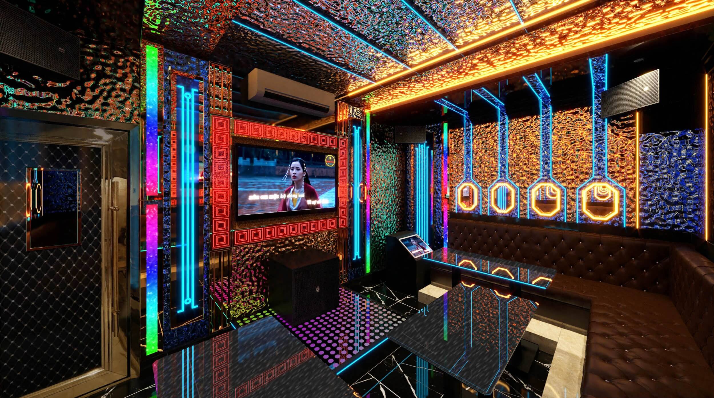 Hình 2. Thiết kế phòng Karaoke Lan Anh