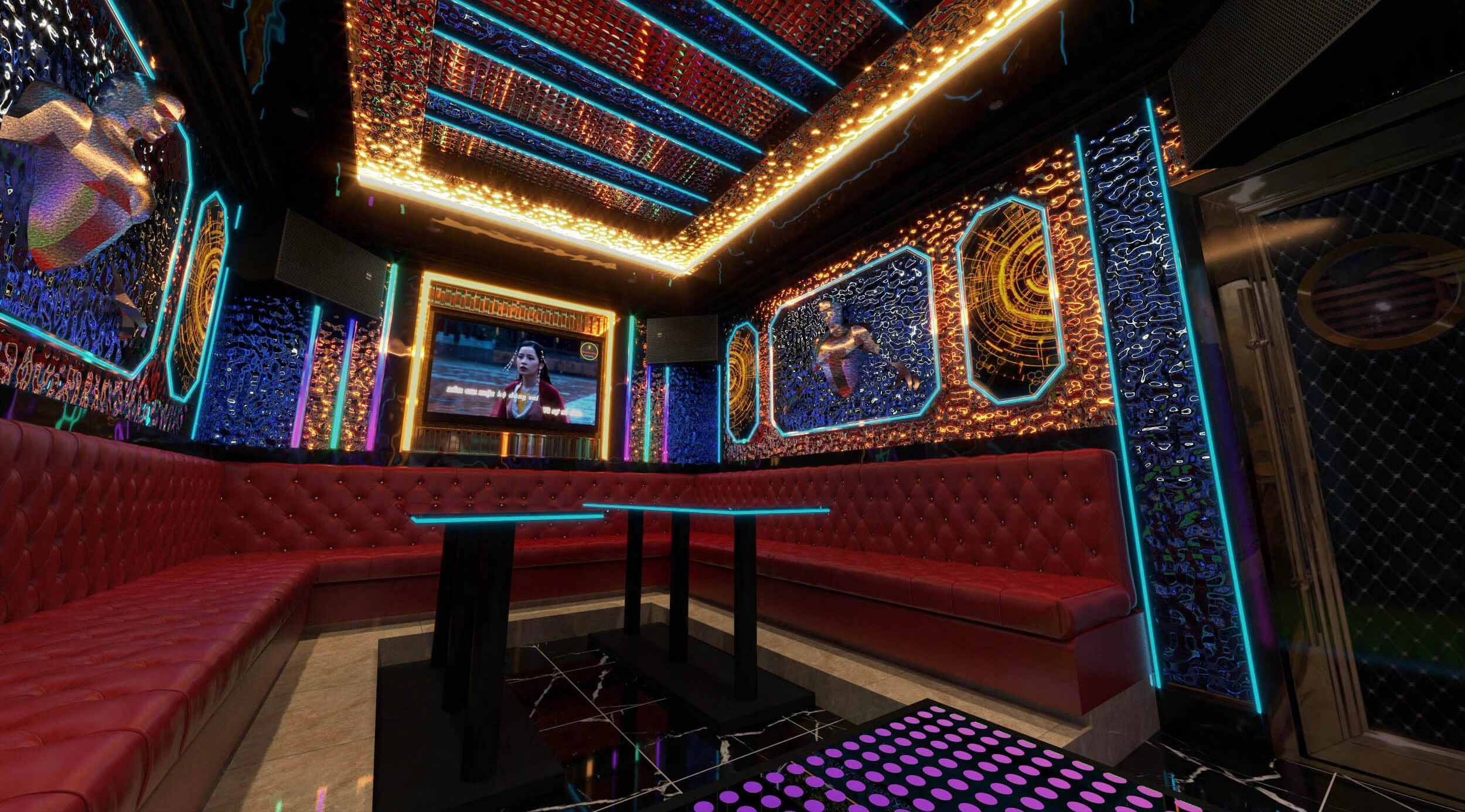 Hình 3. Thiet-ke-thi-cong-karaoke-Lan-Anh