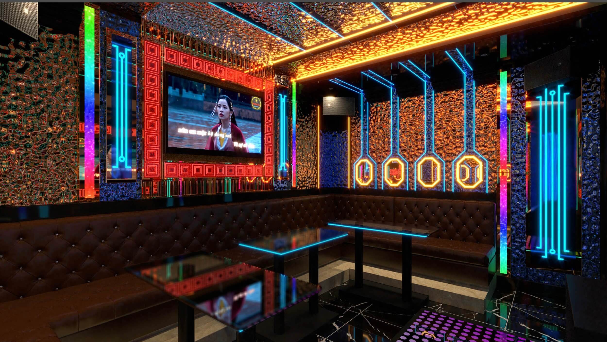 Hình 4. Thiết kế phòng Karaoke Lan Anh