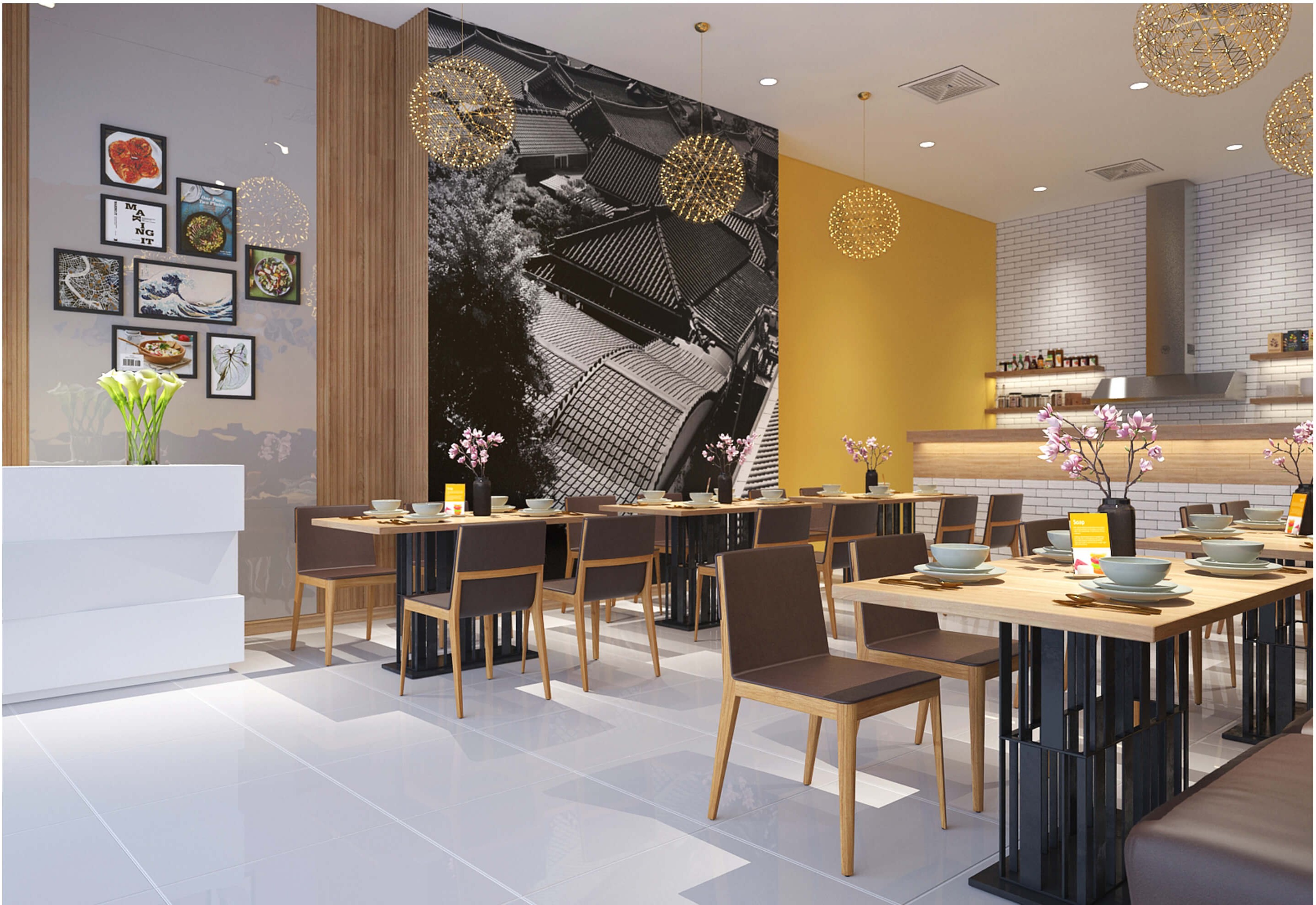 Thiết kế nhà hàng nướng Hàn Quốc