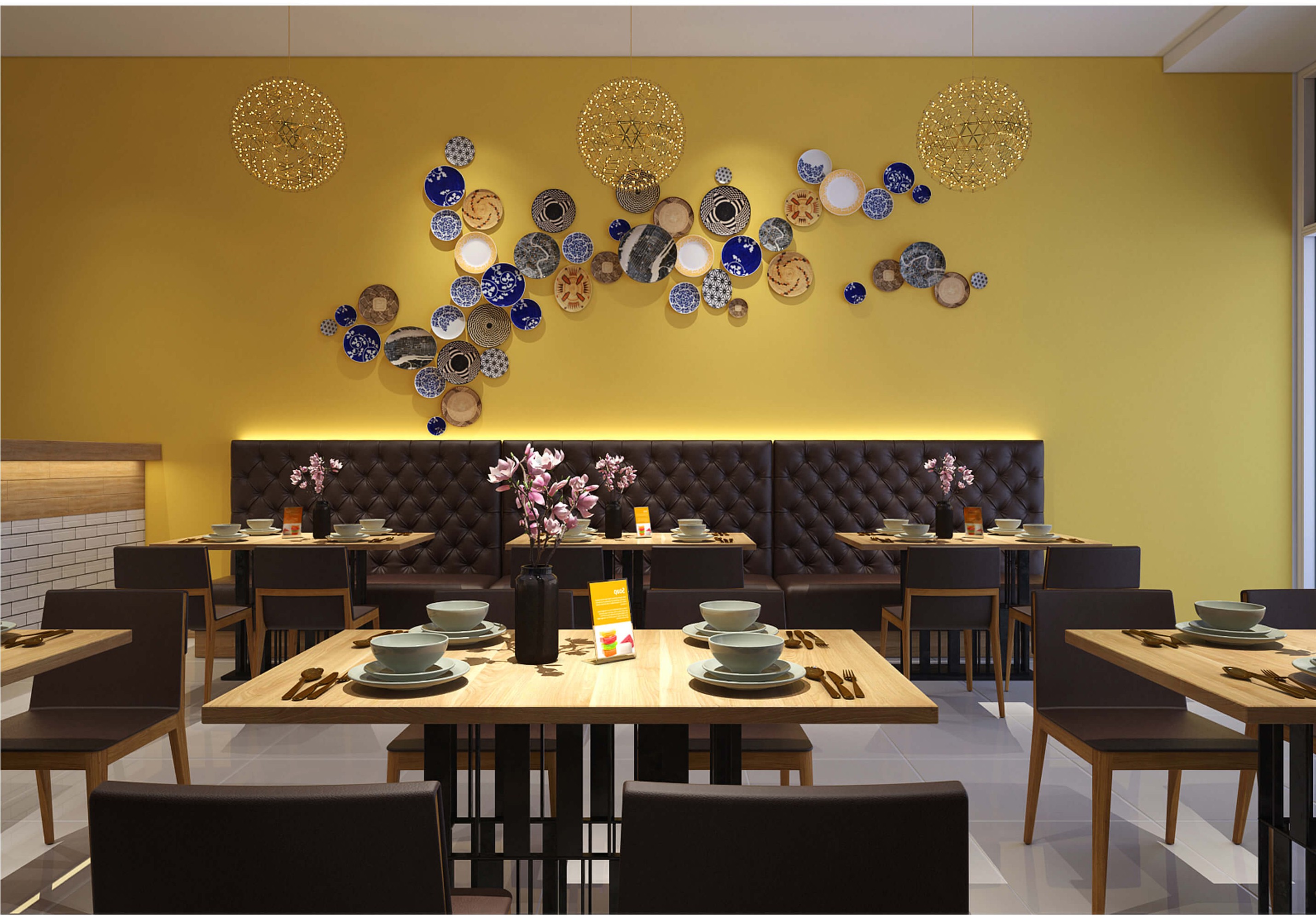 Thiết kế nhà hàng nướng Hàn Quốc