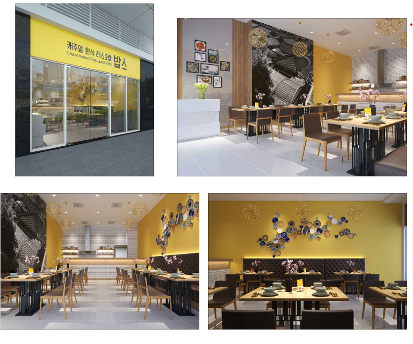Thiết kế nhà hàng nướng Hàn Quốc