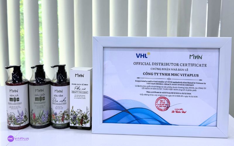 Chứng nhận nhà bán lẻ thương hiệu Myin