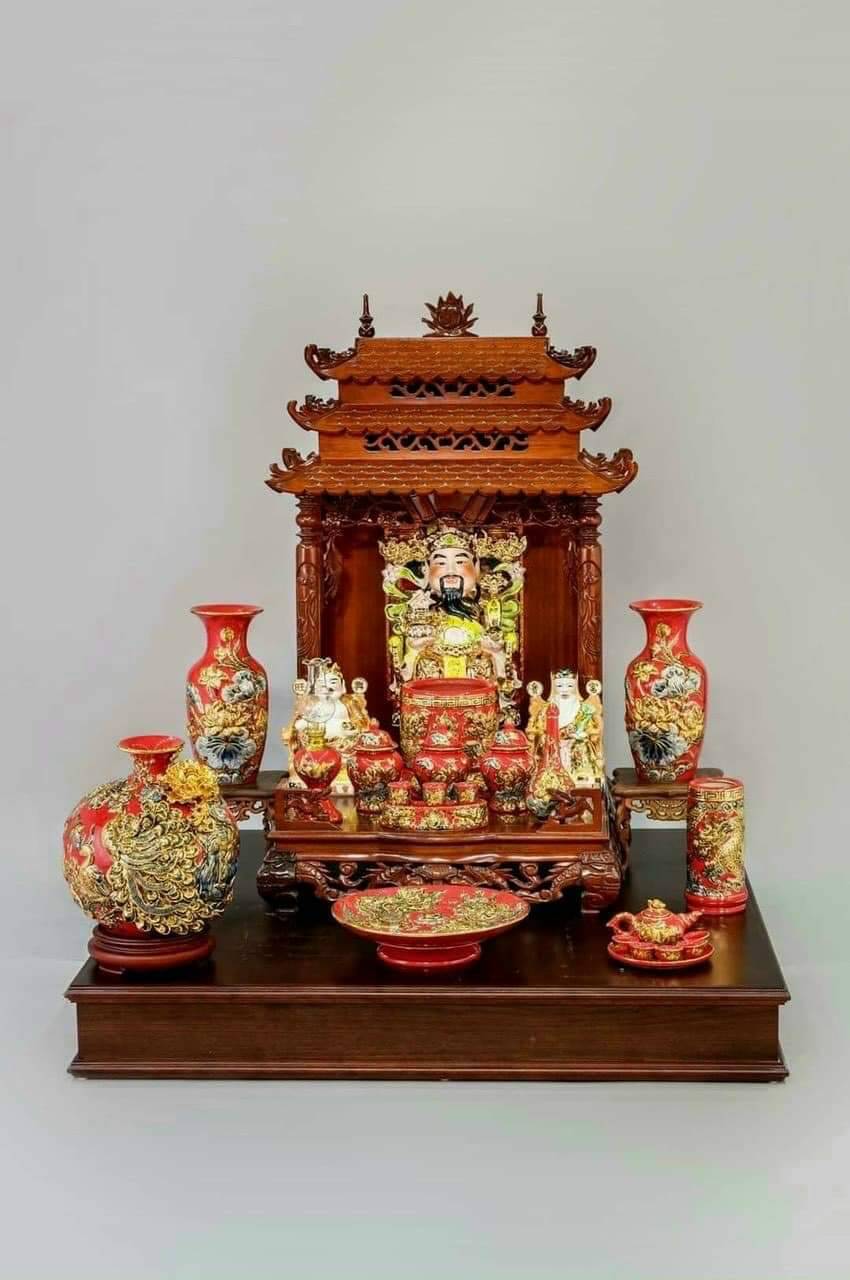 Bàn Thờ Thần Tài Đồng-Cửu Diệu Thiên