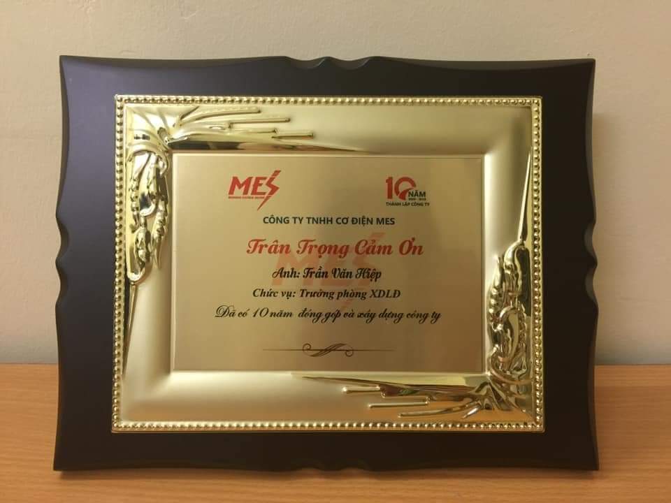 Biểu Trưng Doanh Nghiệp Bằng Đồng In Logo - Đồ Đồng Cao Cấp