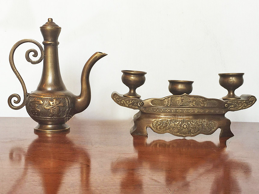 Chén Thờ Đồng-Cửu Diệu Thiên