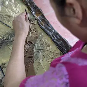 Chạm Khắc Đồng - Cửu Diệu Thiên